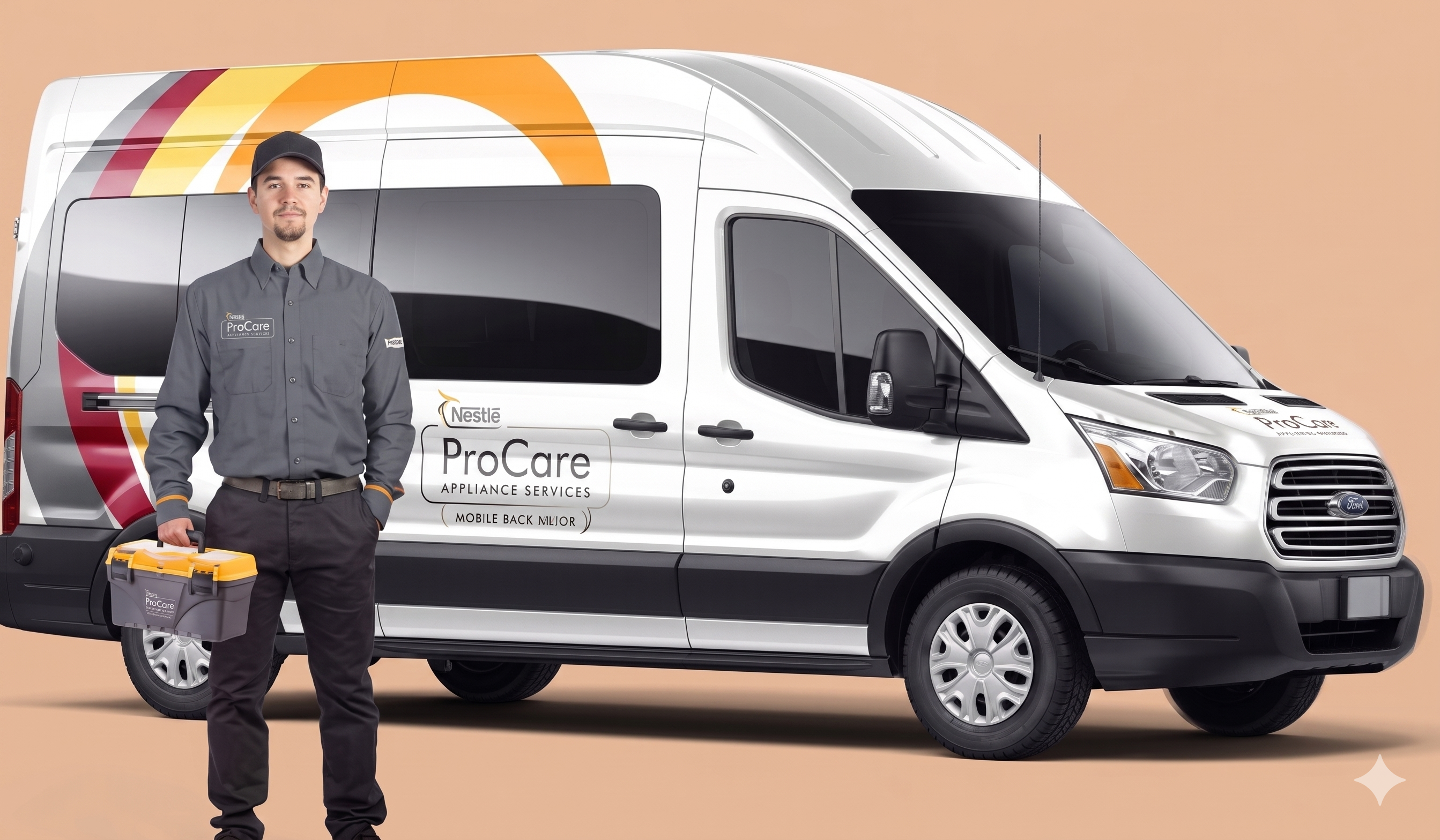 Nestlé Professional ProCare beverage service van